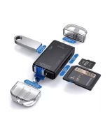 Lector de memorias TF / micro SD OTG 3 en 1 USB-C / micro USB / USB