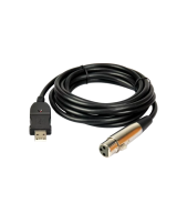 Cable de audio USB 2.0 a XLR hembra 3M