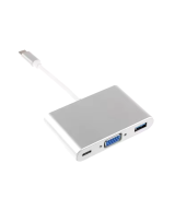 Adaptador USB-C a USB 3.0 / VGA / PD