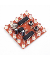 Modulo de luces NE555 + 74HC595 16Bit 16 canales con flujo de agua