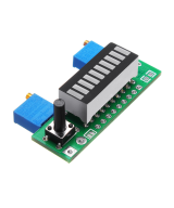 Indicador de voltaje en bateria LM3914 DIY