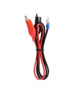 Cable de prueba con pinza lagartija y abrazadera