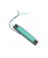 Luz Led indicadora roja y verde 3.8 pulgadas 12v