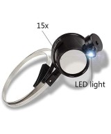 Lupa led para cabeza 15x