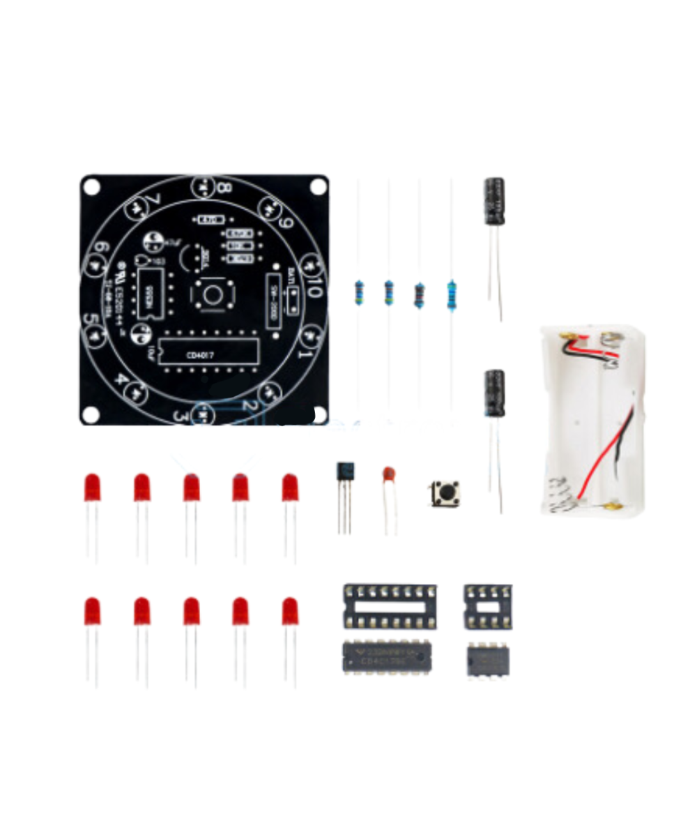 Proyecto electronica rueda de la fortuna DIY