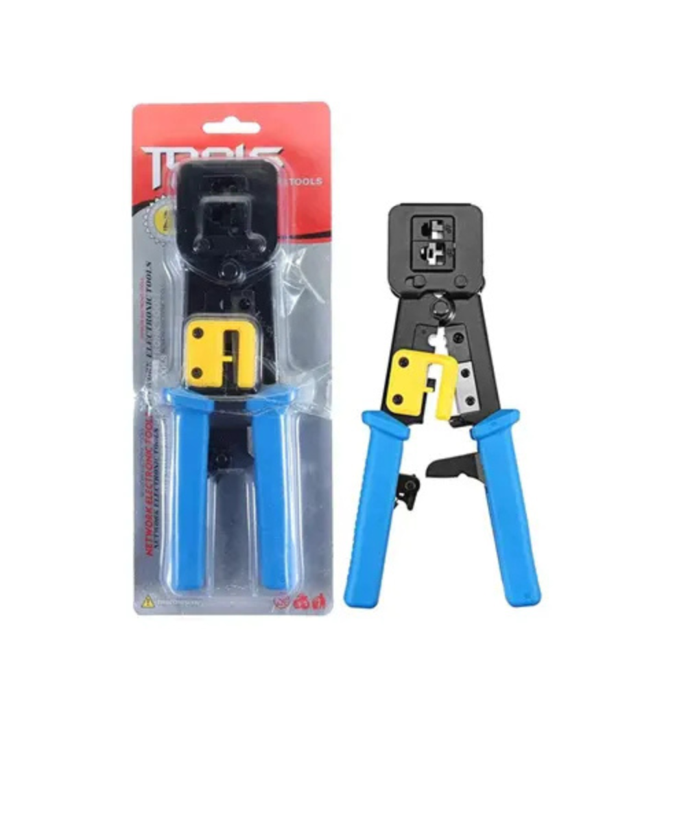 Crimpadora para conector RJ11 Y RJ45