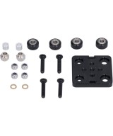 Placa de movimiento V-Slot negra para impresora 3D