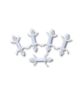 Aislador plastico para PCB 20pcs 5mm