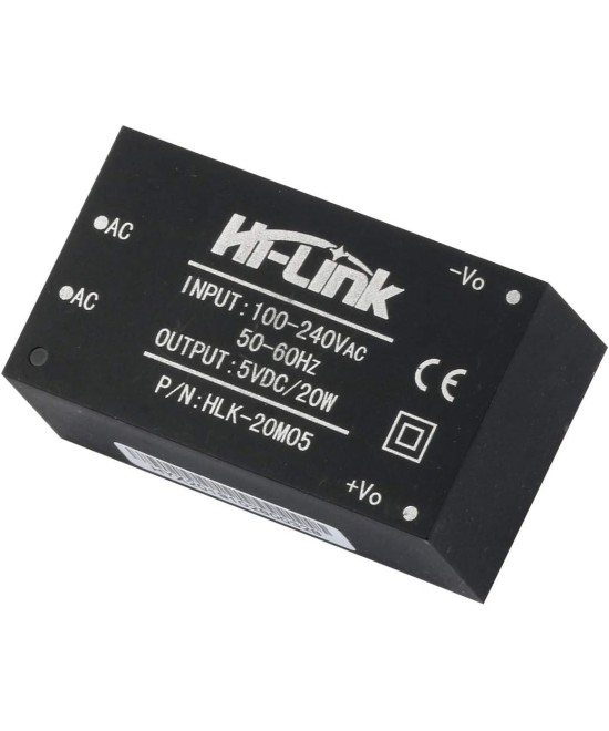 Mini Fuentes AC-DC HLK 110-220V a 5V-9V-12V-15V-24V