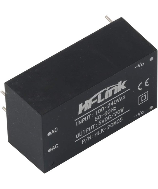Mini Fuentes AC-DC HLK 110-220V a 5V-9V-12V-15V-24V