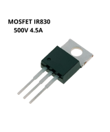 Transistor IRF830 MOSFET Canal N 500V 4.5A TO-220