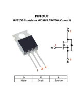 Transistor IRF3205 Mosfet Canal N 55V 110A