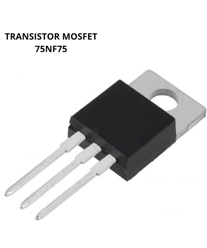 Transistor Mosfet Canal N 75NF75 75V 75A