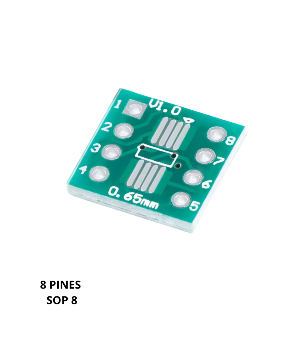 Adaptador PCB SMD a DIP 3-28 PINES