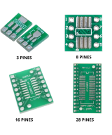 Adaptador PCB SMD a DIP 3-28 PINES