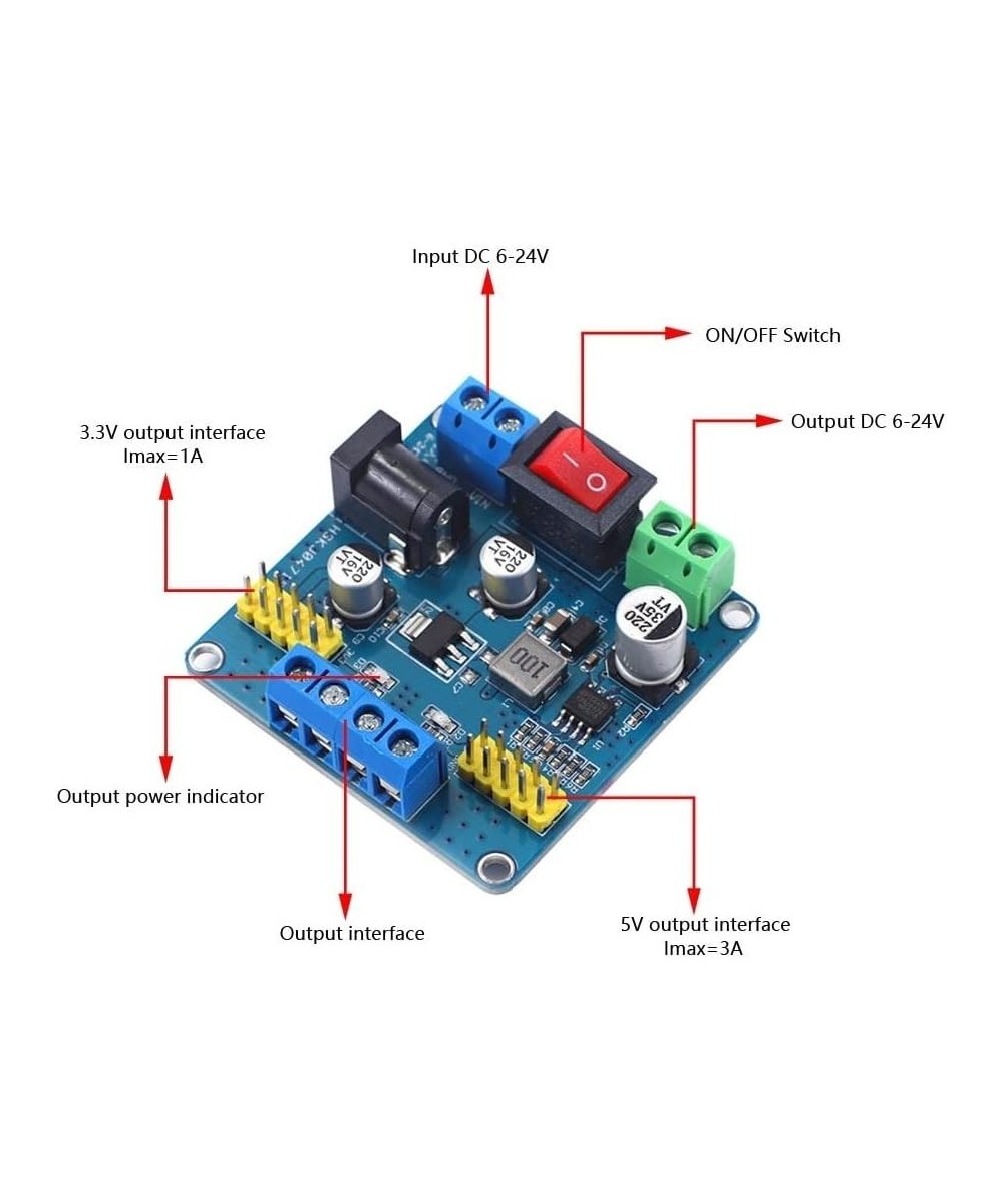 modulo convertidor descendente 12V a 3.3V - 5VYXS1545