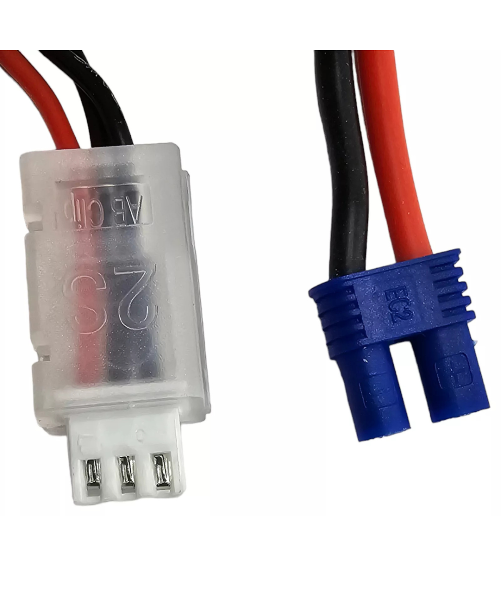 Bateria tipo Lipo recargable 7.4V 2800MAH 2S 50C EC2 MUSCLE PACK