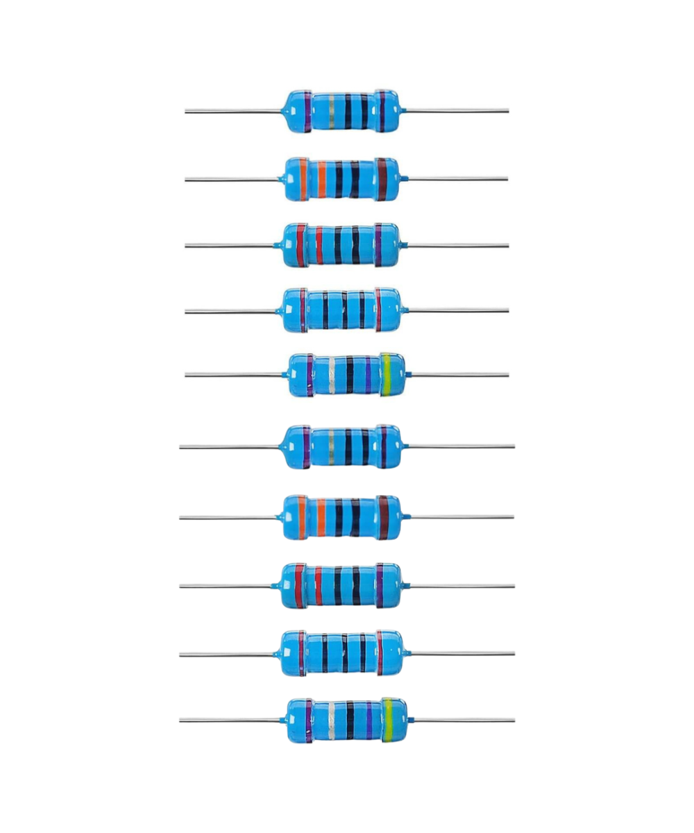 Resistencias de Filamento de Carbon 1W 5% 1 Valor (10 Unidades)