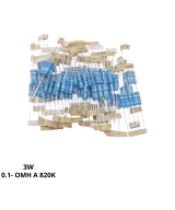 Resistencias de Filamento de Carbon 3W 1% 1 Valor (5 Unidades)