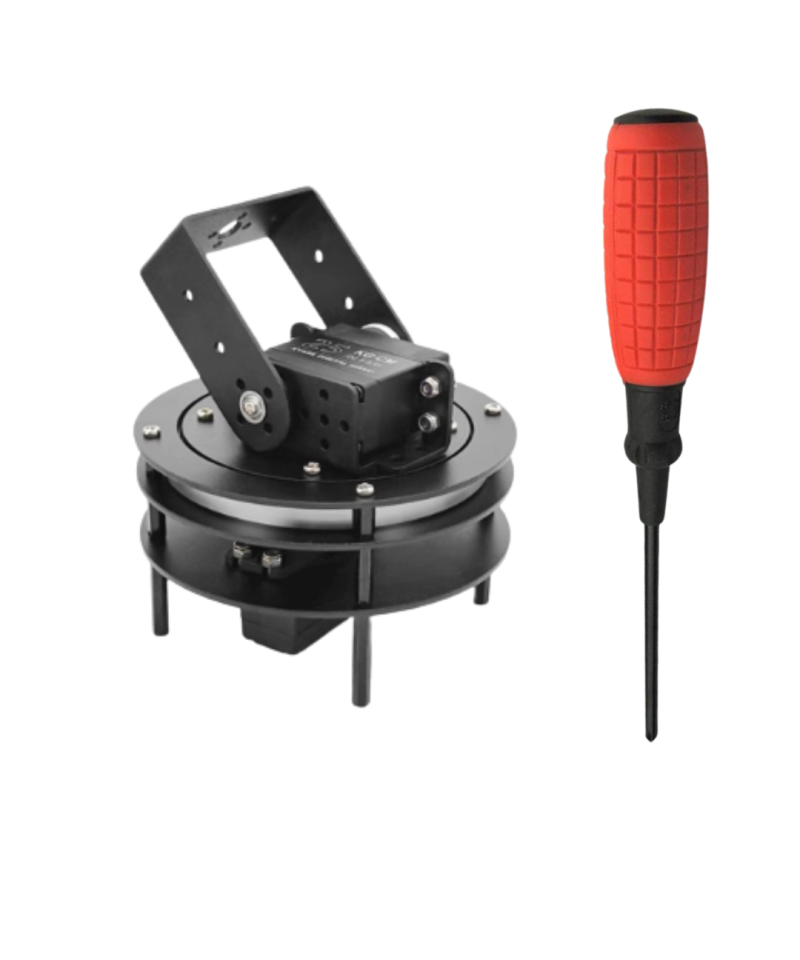 Gimbal Electrico 2D con rodamiento