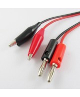 Cable para pruebas tipo banana y lagarto