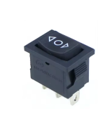 Interruptor momentaneo KCD-117 -C 3 posiciones ON-OFF-ON 3 pines 15x21mm
