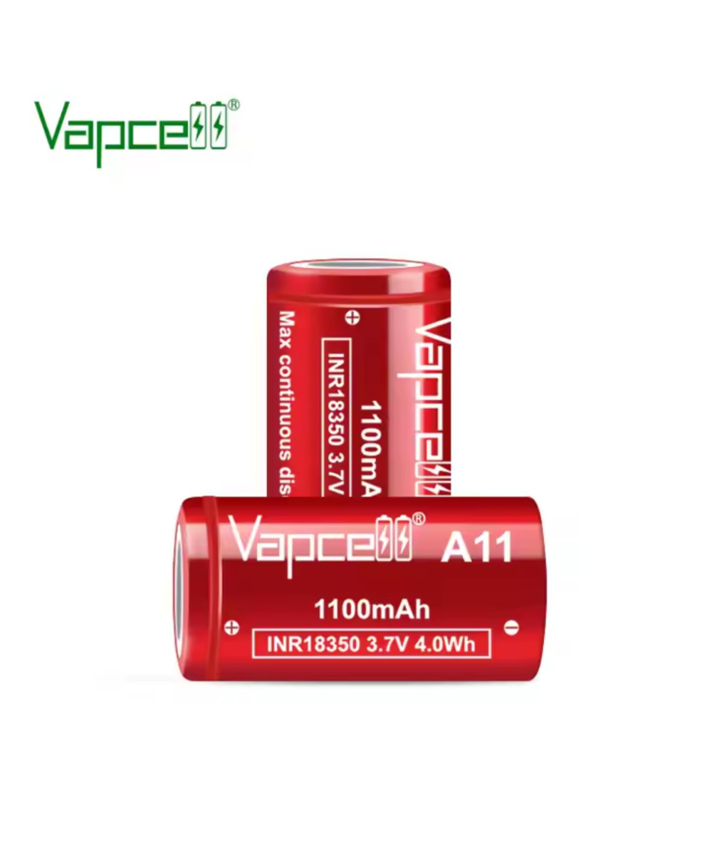 Bateria Vapcell A11 18350 1100mah 10A