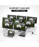 Separador de video HDMI 1 Entrada a 8 Salidas