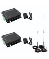 Sistema de comunicacion serial 433mhz  RS232/485 20km par TX/RX