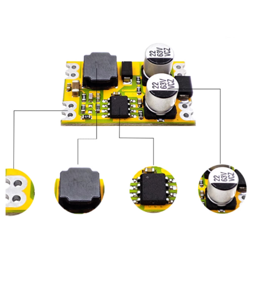 Modulo regulador descendente de voltaje 8-55V a 5V 2A /12V 2A