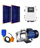 Kit de sistema de Bomba solar superficial centrifuga con controlador 750W