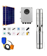 Kit de sistema de bomba solar sumergible multietapa con controlador MPTT 48V 500W