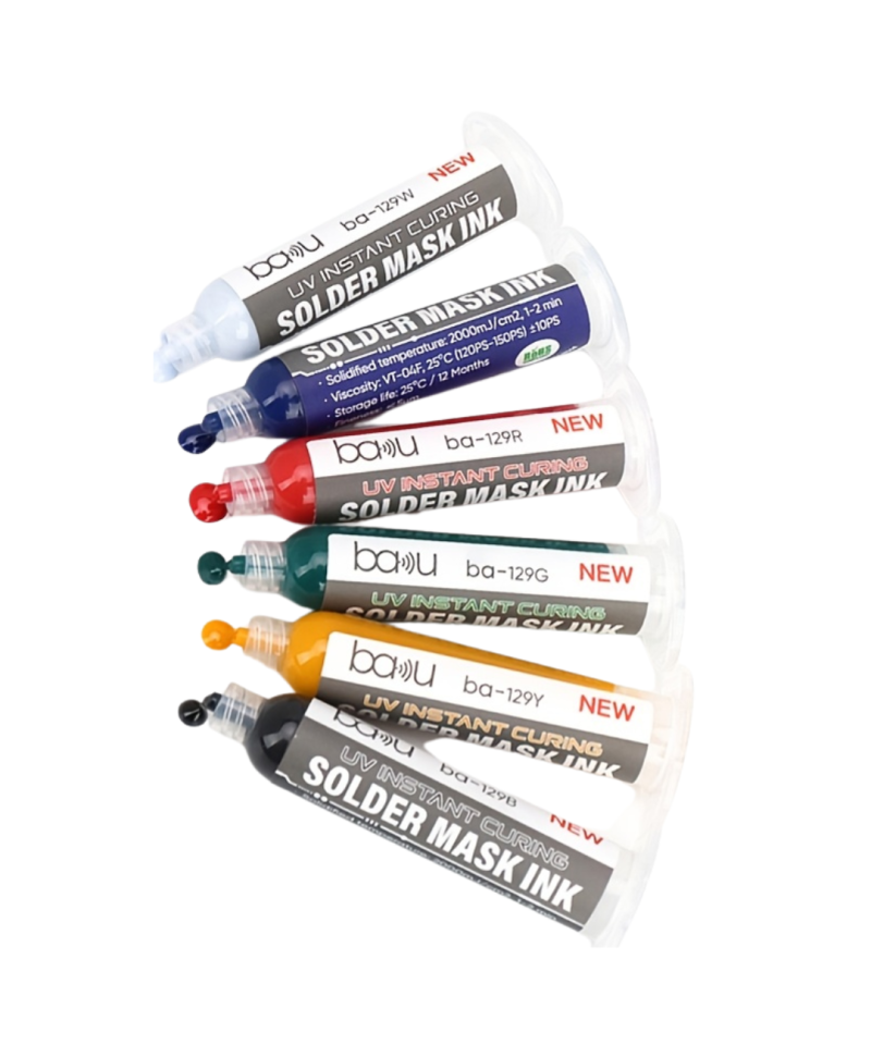 Tinta UV para placa PCB (mascara para soldar) BA-129