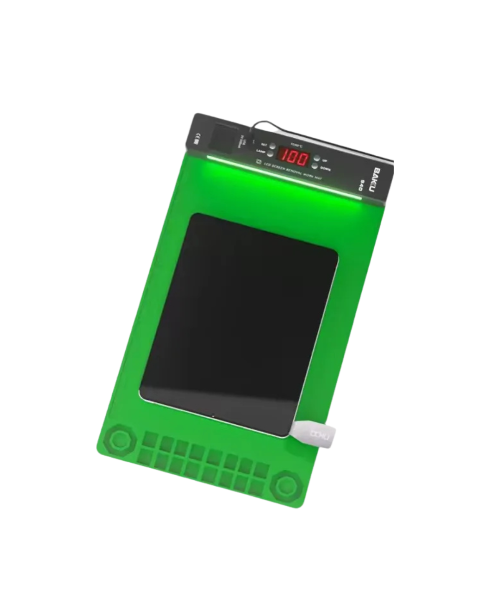 Tapete de trabajo 5 en 1 para quitar pantallas LCD BAKU 940 de 16″