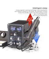 Estacion de soldadura 2 en 1 BAKU BA-898A+