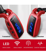 Transmisor y receptor para Guitarra 1/4 (6.35mm) UHF U12DX inalambrico