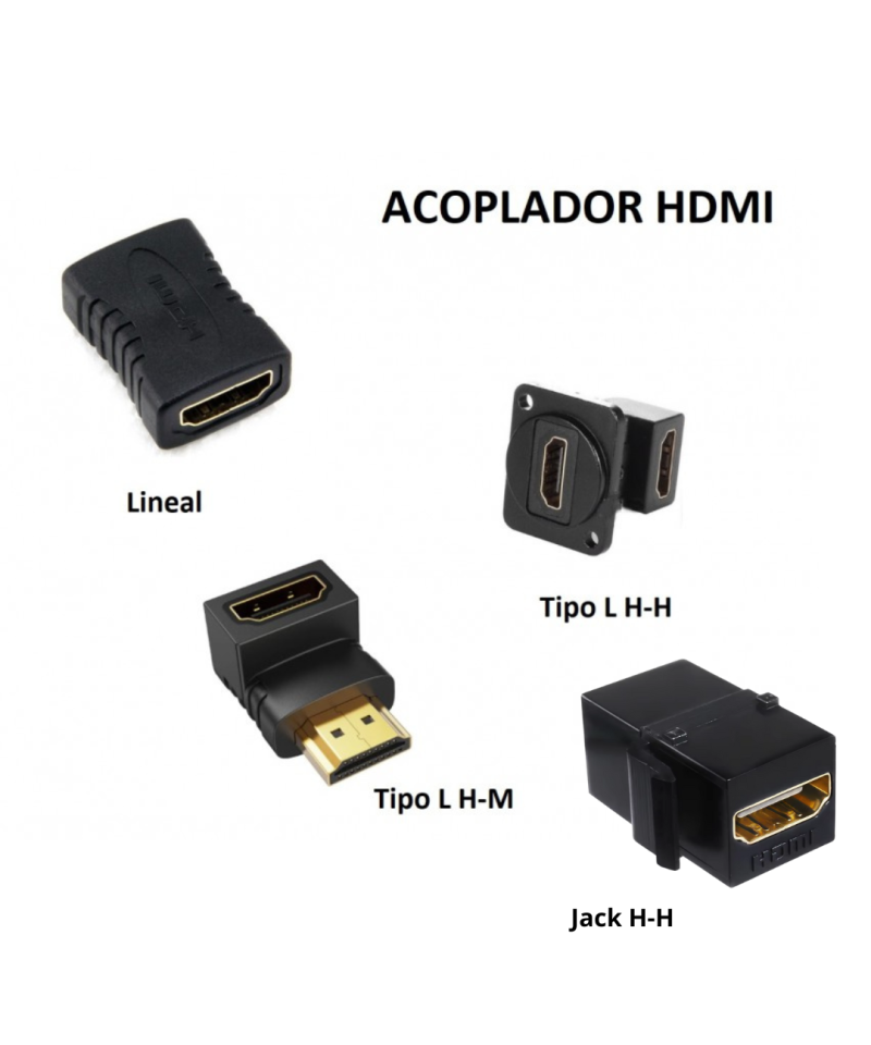 Acoplador HDMI (hembra - hembra)