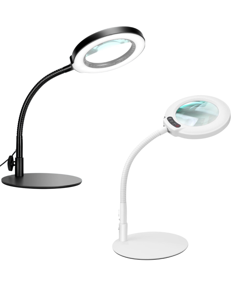 Lupa de mesa 10X 12W