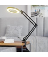 Lupa de mesa grande 10X con base HITTI