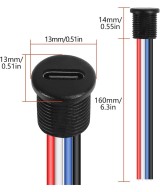 Puerto USB-C con Cable