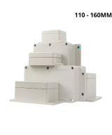 Caja plástica impermeable 110-160mm