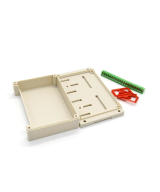 Caja plastica para riel DIN 145X90X40mm