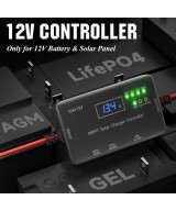 Cargador de bateria MPPT Solar  agm acido lifePO4