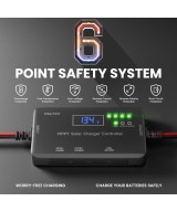 Cargador de bateria MPPT Solar  agm acido lifePO4