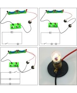 Kit de experimento de electricidad y magnetismo para niños, estudiantes, laboratorios de física escolar
