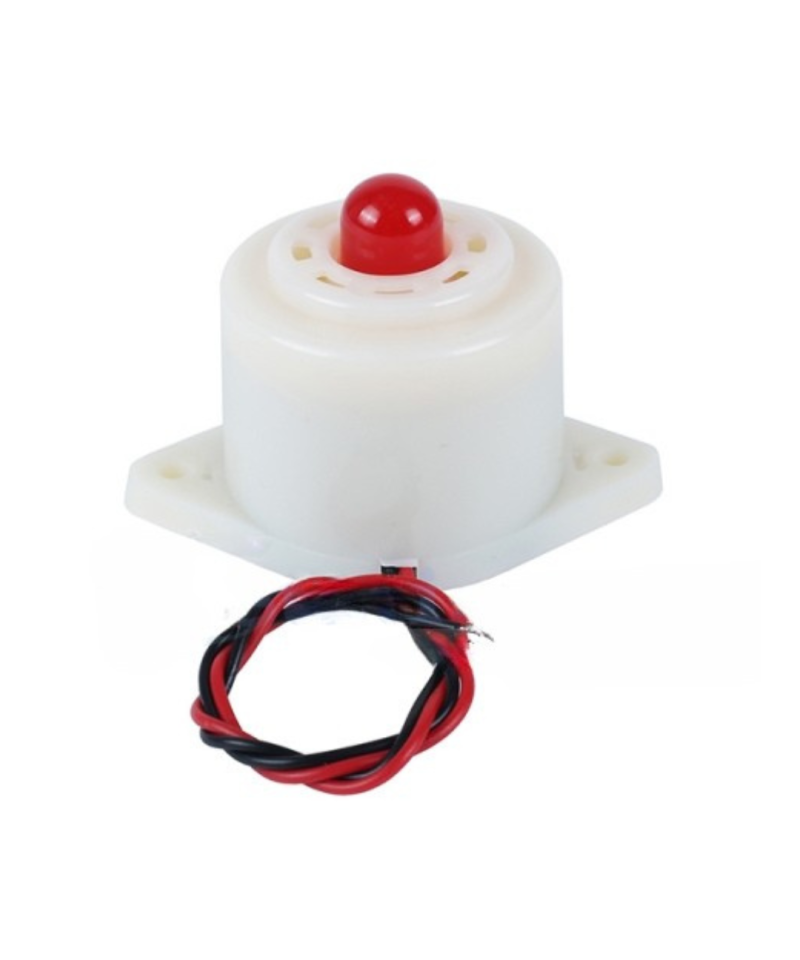 Buzzer electronico 12V con luz indicadora BJ-3