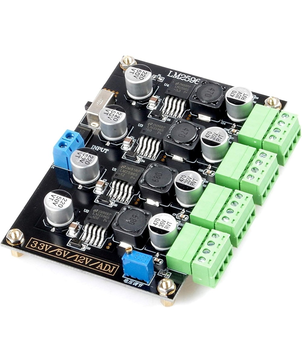 Estabilizador / regulador descendente de voltaje multiple DC-DC LM2596 4-40V 3A