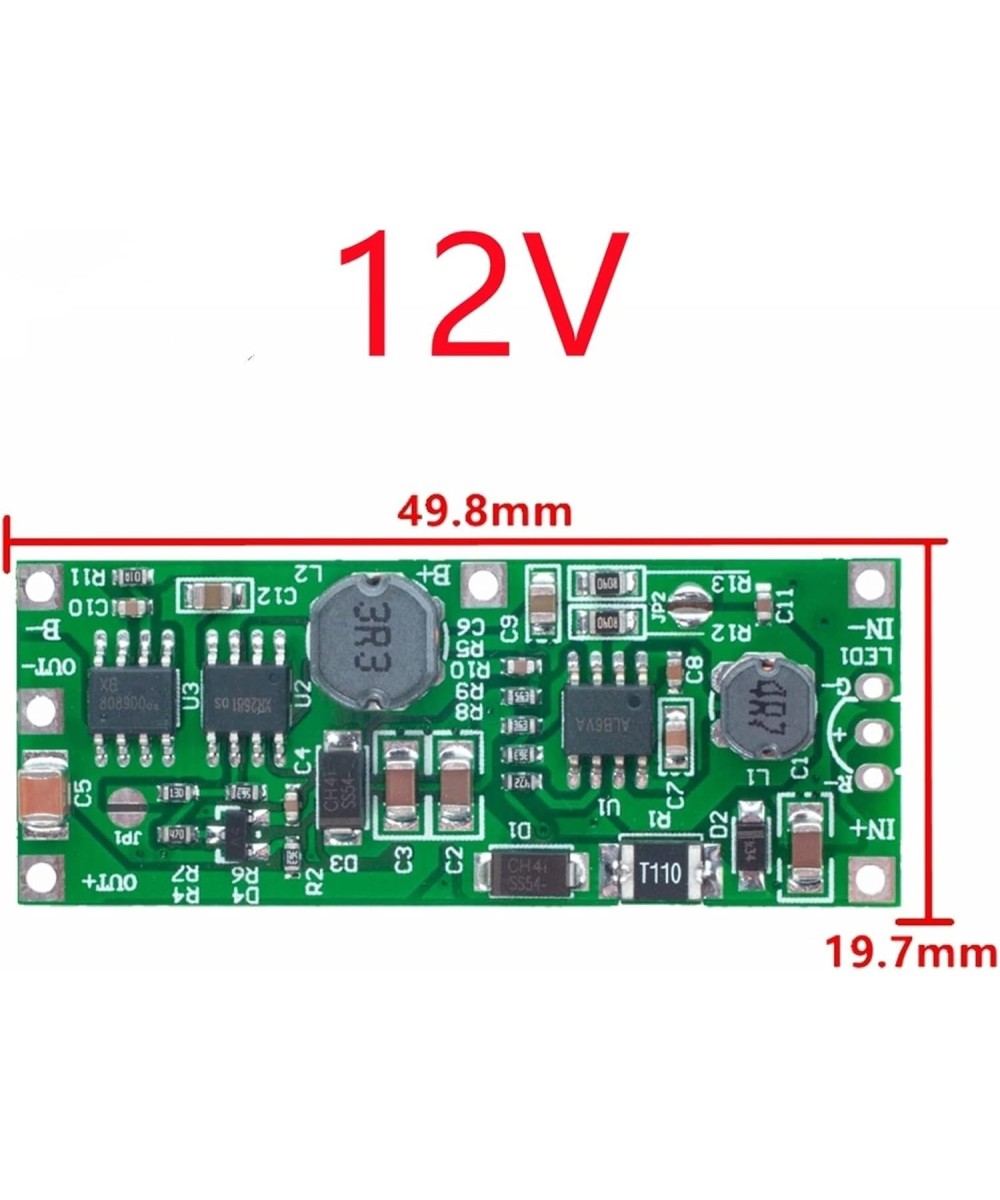 Estabilizador/ regulador Ascendente de voltaje DC-DC 5-12V a 12V 12W