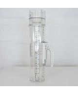 Pluviometro manual de precision con escala metrica TROPO