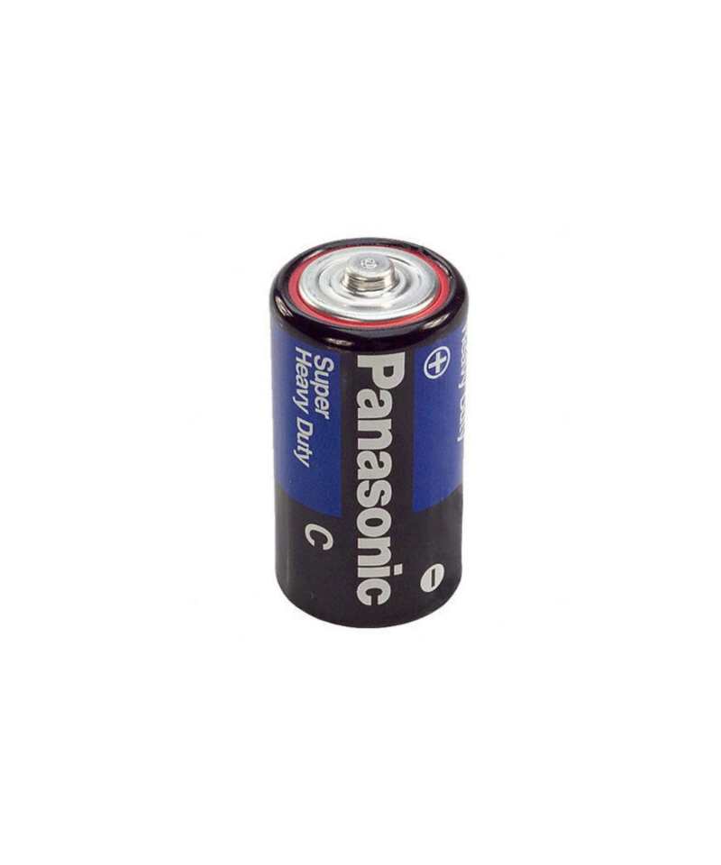 Bateria C 1.5V Alkalina Panasonic No Recargable